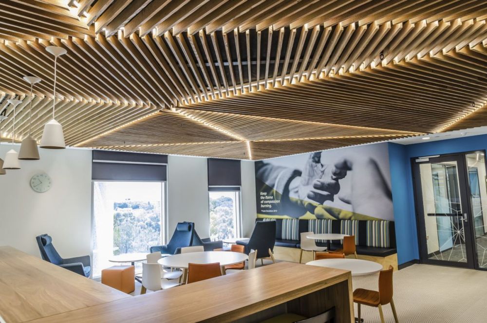 Wooden Acoustic Ceiling Panels