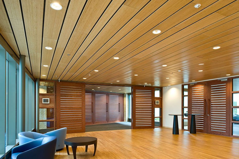 Wooden Acoustic Ceiling Panels