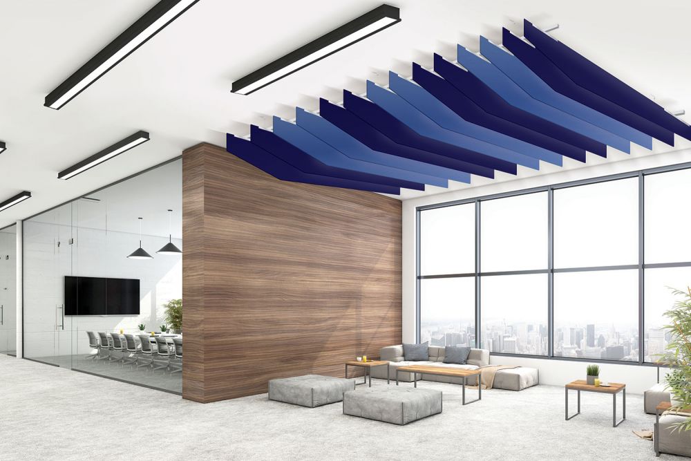 Acoustic Baffle Ceiling Panels