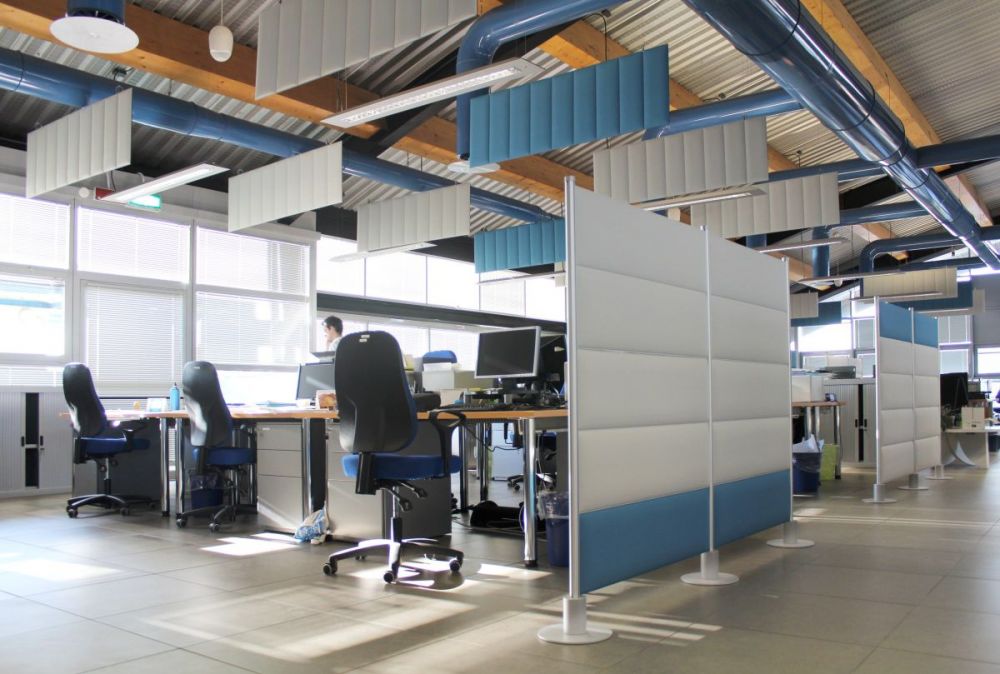 Acoustic Baffle Ceiling Panels