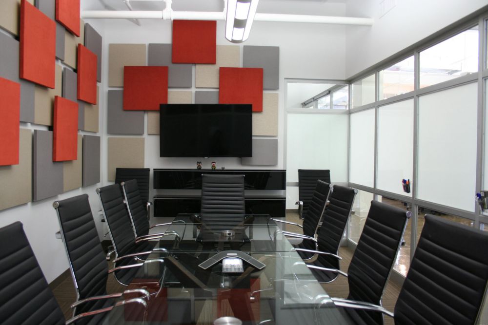 Fabric-Wrapped Acoustic Panels