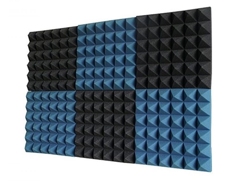 Fire-Retardant Pyramid Acoustic Foam